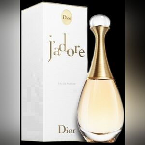 Dior J'adore Perfume with Gold and White Design 50 Ml
